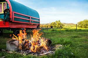 Hestevogn - Overnatting -Clissmann Horse Caravans - Irland