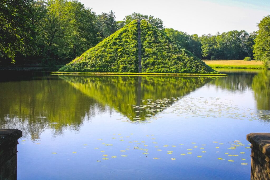 Vannpyramide - Fürst Pückler Park - Cottbus - Spreewald - Tyskland
