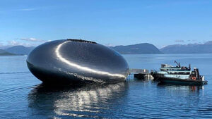 Salmon Eye - Kunstbygg - Hardangerfjorden - Norge