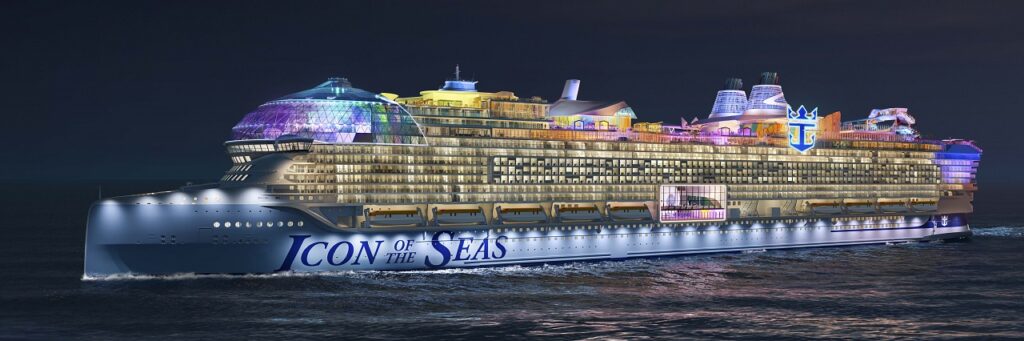 Nattestemning - Icon of the Seas - Royal Caribbean