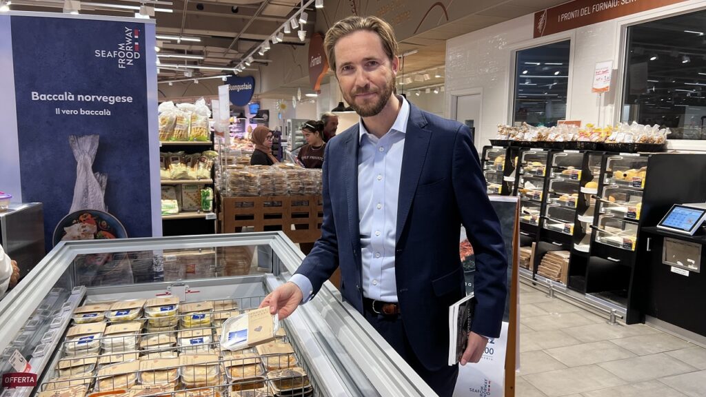 Gunvar L. Wie - Sjømatutsending - Tørrfisk - Supermarked - Italia