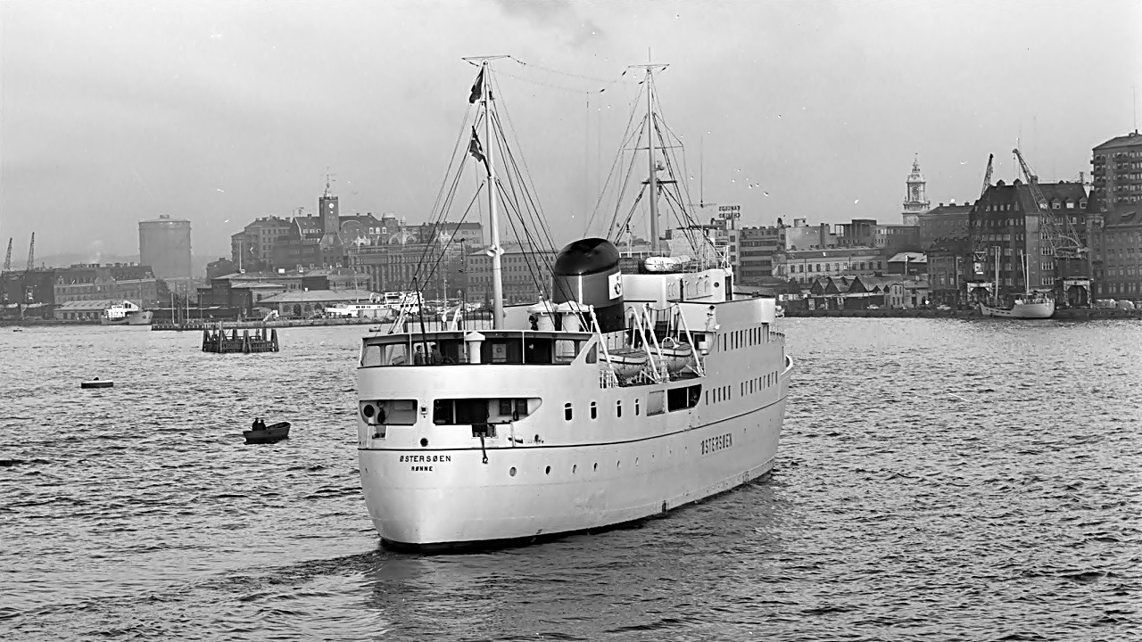 MS Østersøen - Skagenlinjen Rederi Ab - 1962