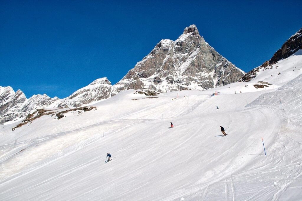 Skiløpere - Plan Maison - Valle d’Aosta - Italia