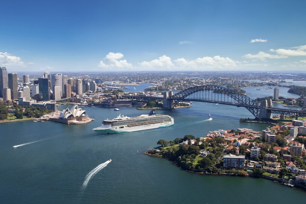 NCL - Cruiseskip - Operahuset - Sydney - Australia