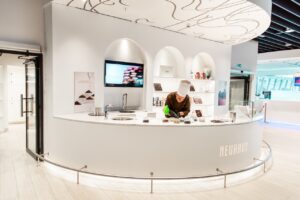 Flyplasslounge - “THE LOFT” by Brussels Airlines og Lexus - Brussel Airport - Belgia
