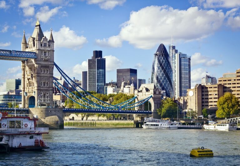 Tower Bridge - Themsen -London - Skyline - Ticket