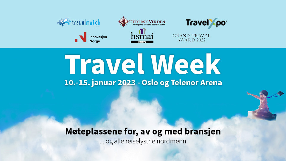 Plakat - Travel Week - Oslo - 2023