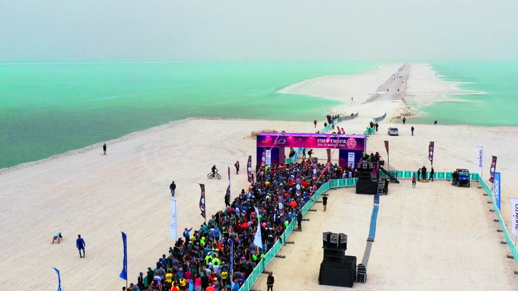 Dead Sea Marathon Sea - Marathonløp - Dødehavet - Israel