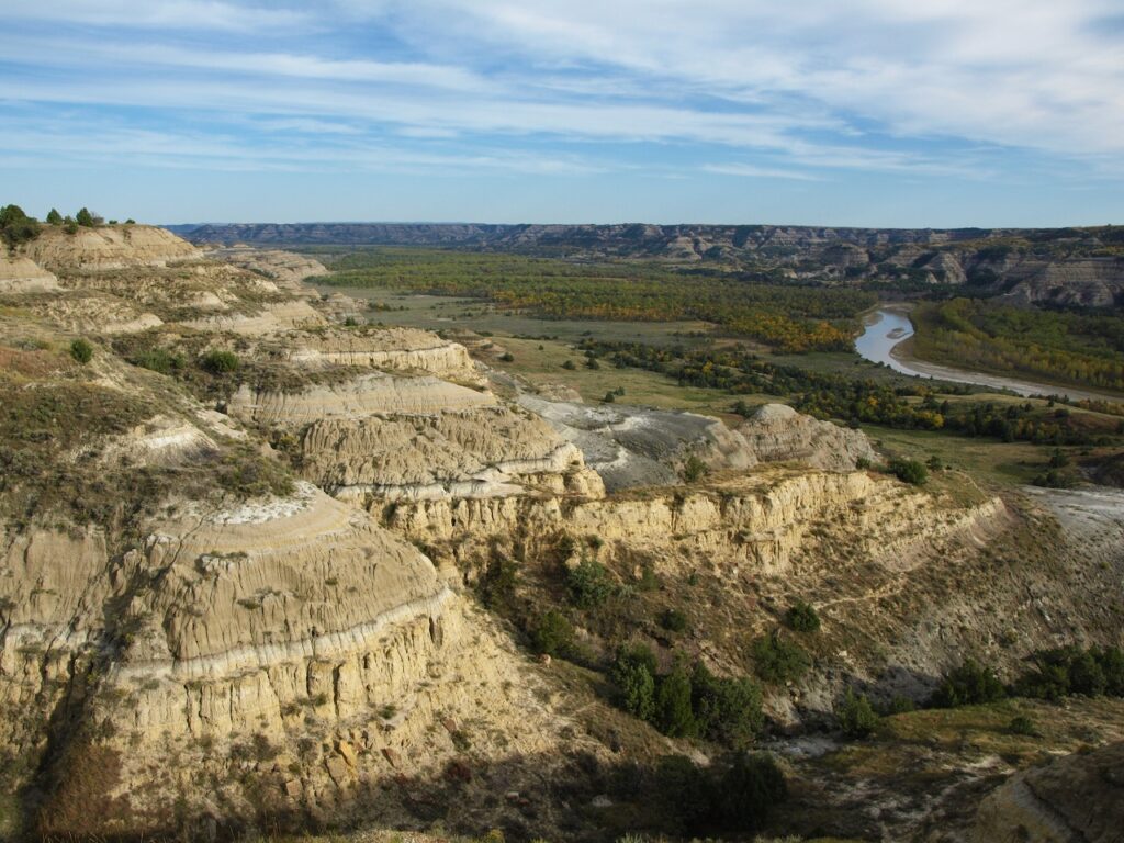Utsikt - Theodore Roosevelt National Park - Nord-Dakota - USA