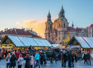 Julemarked - Praha - Prag - Tsjekkia - Norwegian