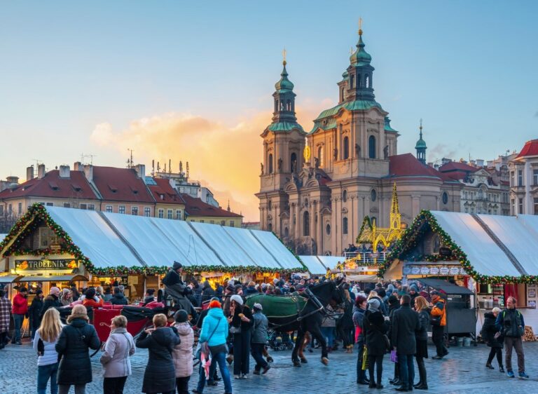 Julemarked - Praha - Prag - Tsjekkia - Norwegian