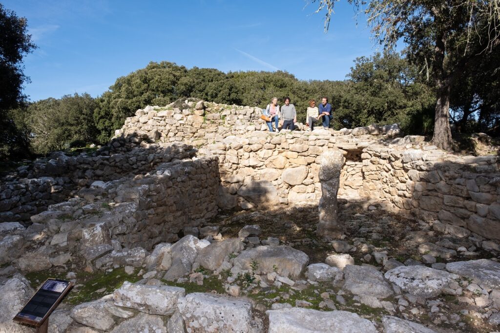Gruppe - Historiske ruiner - Utgravninger - Llevant - Mallorca