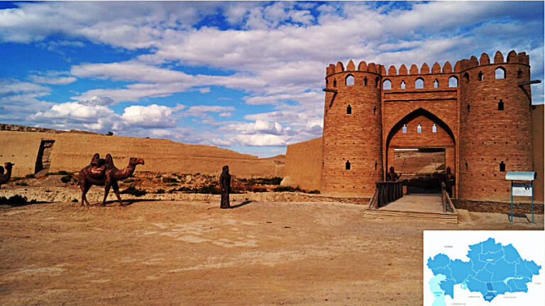 Otyrar - By - Handelsted - Knutepunkt - Silkeveien - Turkistan - Kasakhstan