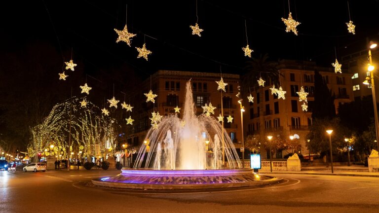 Julelys - Gamlebyen - Palma de Mallorca - Spania