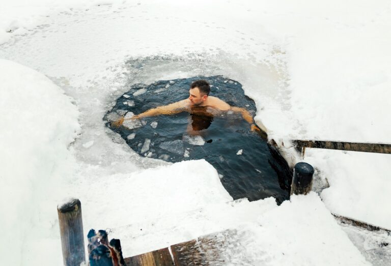 Isbading - Ice hole swimming - Sauna - Landsbygda - Estland