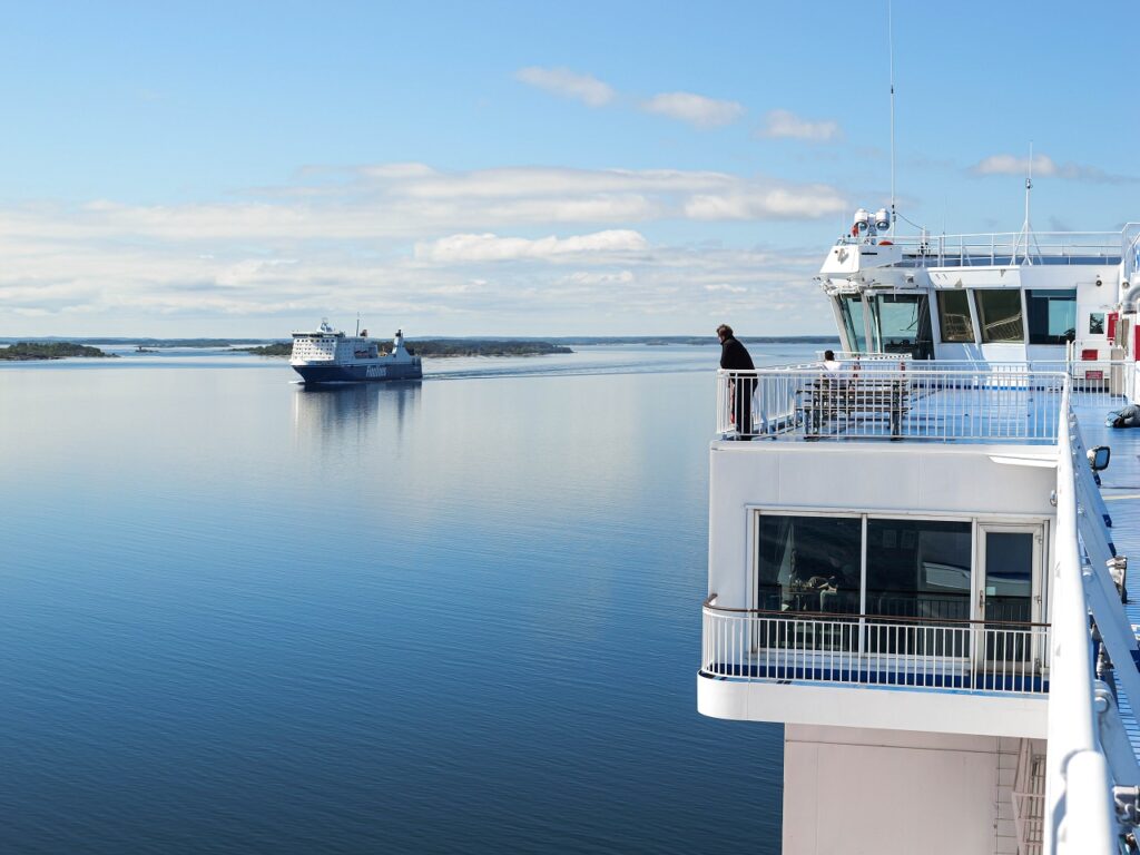 Ferje - Finnlines - Grimaldi group - Skjærgård - Finland