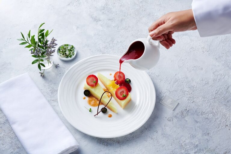 Lemon tart - Sitronkake - Vegansk - Emirates Airline