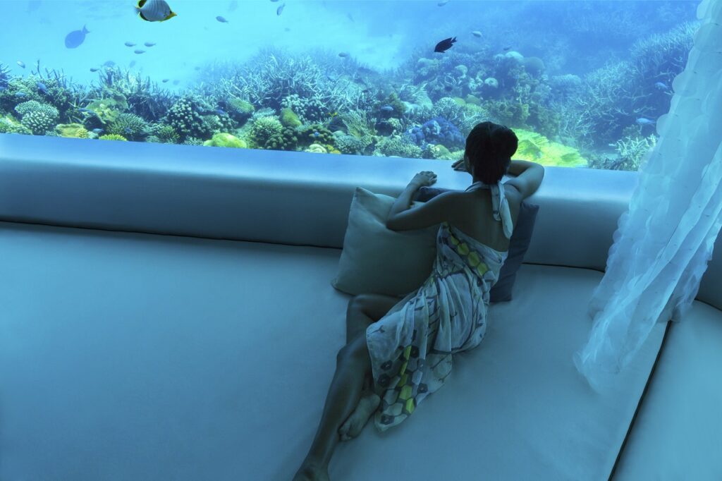 Huvafen Fushi - Undersjøisk Spa - Maldivene