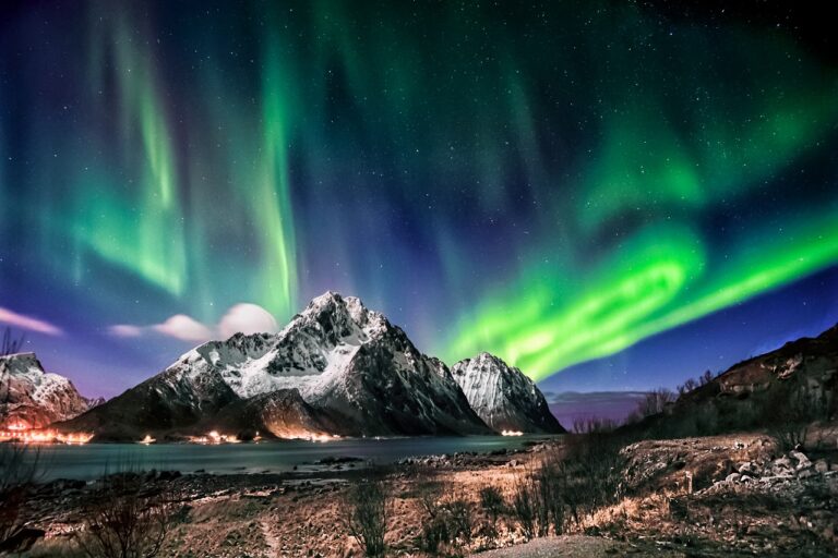 Plakat - Nordlys - Nord-Norge - Natur - Vinter - TravelXpo