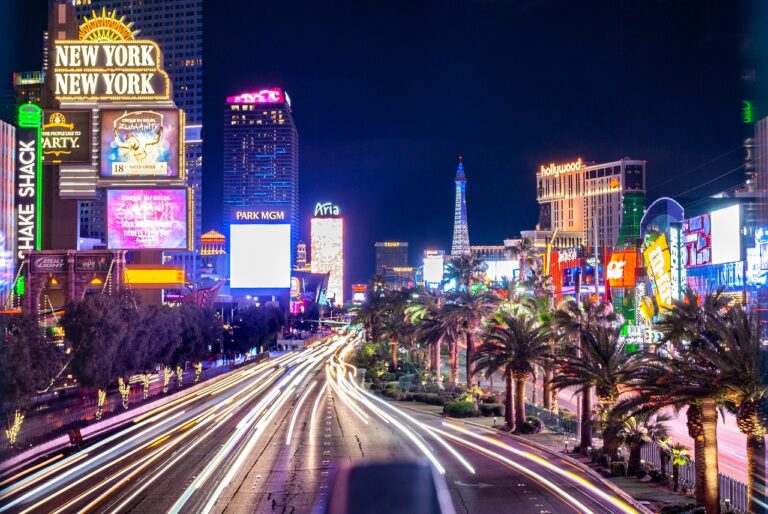 Skyline - Gate - Las Vegas - Nevada - USA