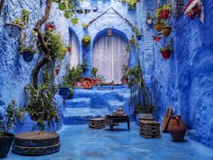 Chefchaouen - Den blå byen - Marokko
