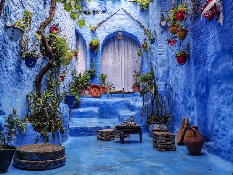 Chefchaouen - Den blå byen - Marokko
