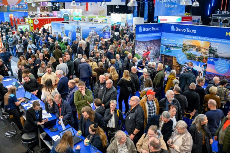 Ferie for Alle forventer, at messens besøgende nummer 1,5 million siden genstarten i 1998 indfinder sig på 2026-udgaven af messen. Foto: MCH/Lars Møller.